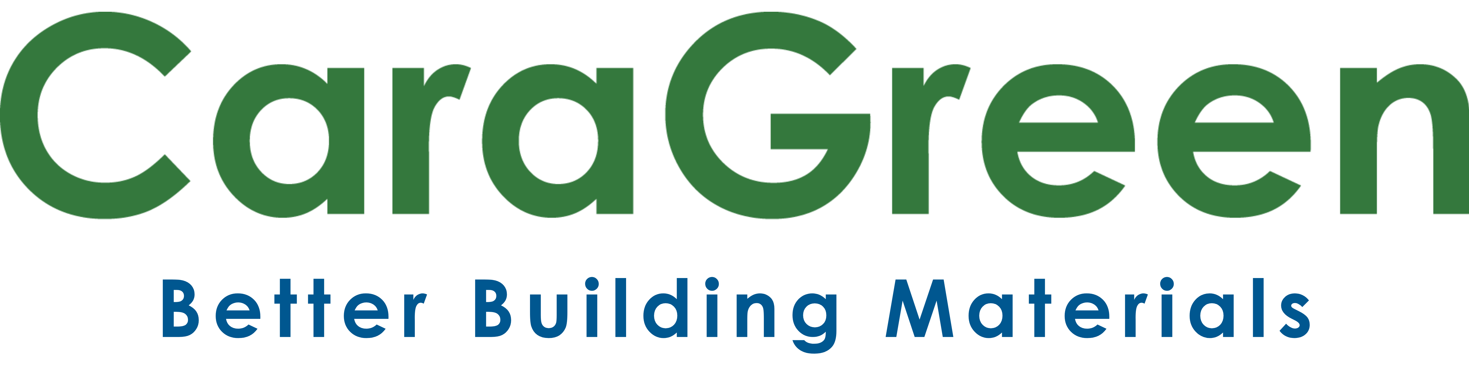 CaraGreen Logo -Better Building Materials transparent